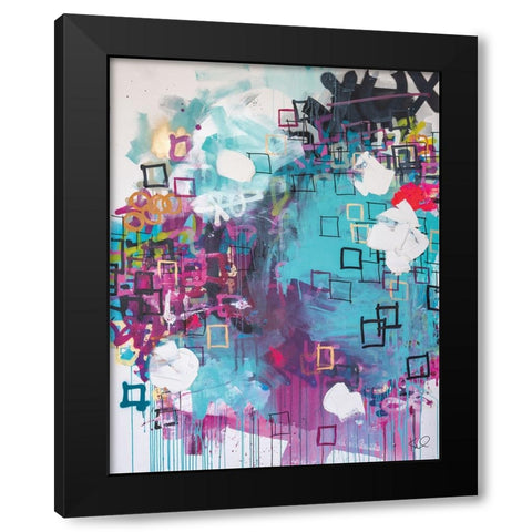 Ticking All the Boxes Black Modern Wood Framed Art Print with Double Matting by Youngstrom, Kent