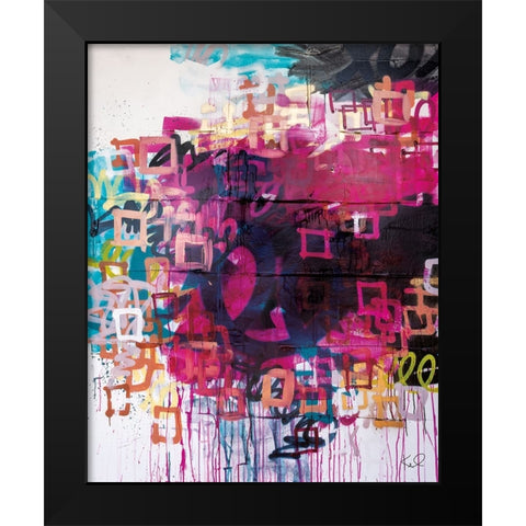 Ticking All the Boxes II Black Modern Wood Framed Art Print by Youngstrom, Kent