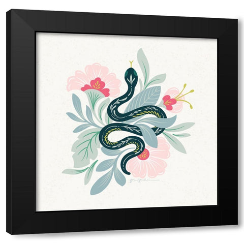 Lush Life III Black Modern Wood Framed Art Print by Graham, Gia