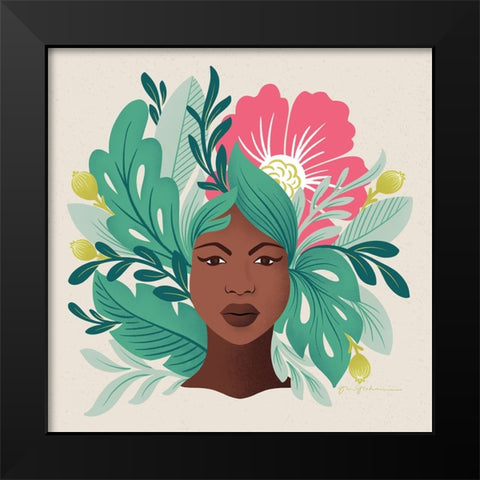 Lush Life VI Black Modern Wood Framed Art Print by Graham, Gia