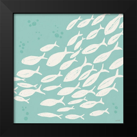 Seaside Style VII Black Modern Wood Framed Art Print by Tavoletti, Anne