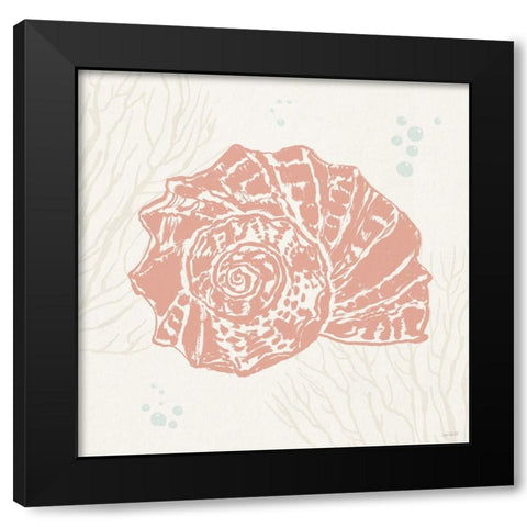 Seaside Style IX Black Modern Wood Framed Art Print with Double Matting by Tavoletti, Anne