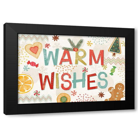 Sweet Treats I Black Modern Wood Framed Art Print by Charron, Veronique