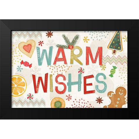 Sweet Treats I Black Modern Wood Framed Art Print by Charron, Veronique