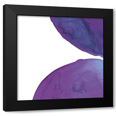 Bright Pools III Black Modern Wood Framed Art Print by Rhue, Piper