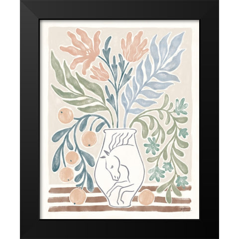 Cyprus V Neutral Black Modern Wood Framed Art Print by Penner, Janelle