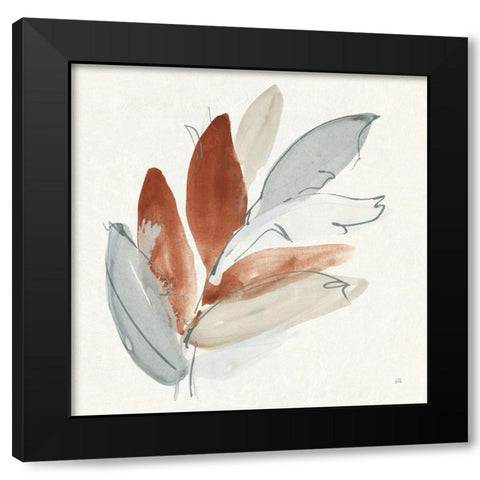 From the Forest I Rust Black Modern Wood Framed Art Print with Double Matting by Paschke, Chris