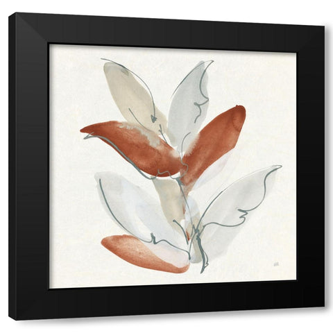 From the Forest II Rust Black Modern Wood Framed Art Print with Double Matting by Paschke, Chris