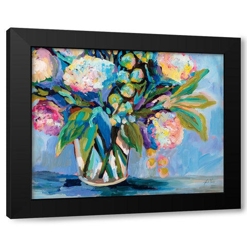 Cotton Candy Black Modern Wood Framed Art Print with Double Matting by Vertentes, Jeanette