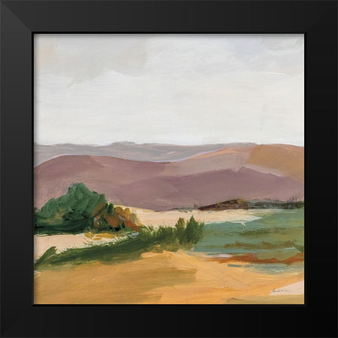 Nature Walk II Black Modern Wood Framed Art Print by Munger, Pamela