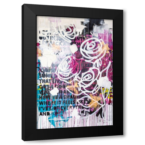 Ive Got Everything v2 Black Modern Wood Framed Art Print with Double Matting by Youngstrom, Kent
