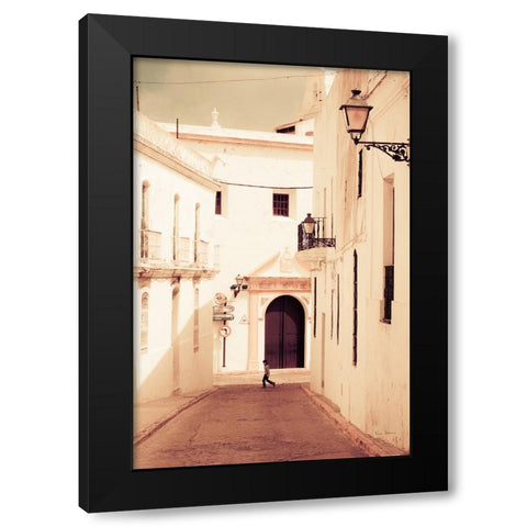 White Magic Crop Black Modern Wood Framed Art Print with Double Matting by Bevan, Keri