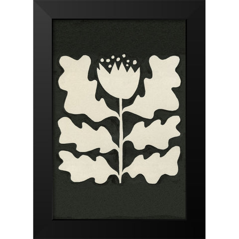 Delighted I Vertical Black Modern Wood Framed Art Print by Hershey, Moira