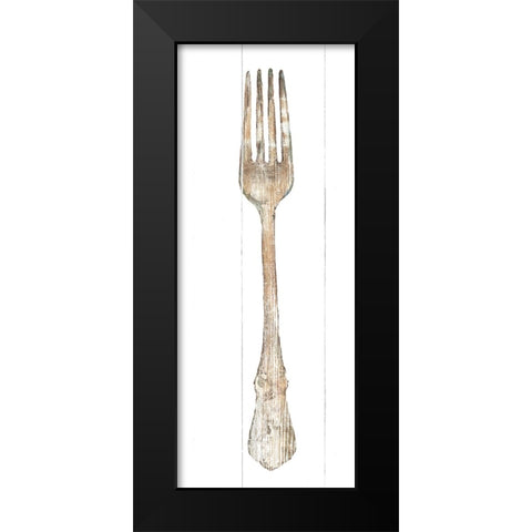 Setting the Table II Light Black Modern Wood Framed Art Print by Wild Apple Portfolio
