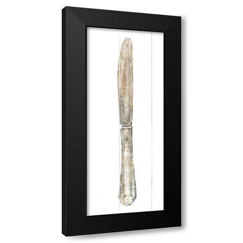 Setting the Table III Light Black Modern Wood Framed Art Print by Wild Apple Portfolio