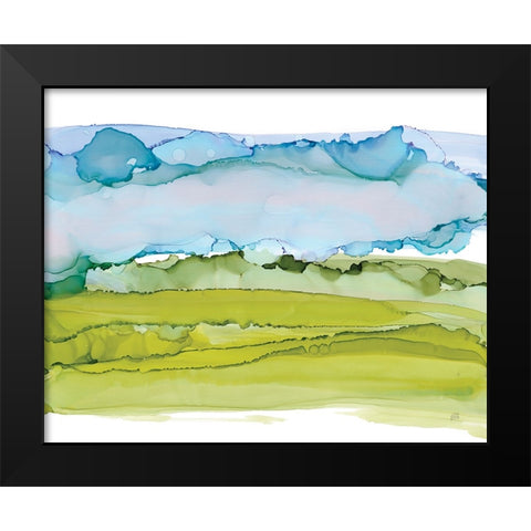Tinted Sky I Black Modern Wood Framed Art Print by Paschke, Chris