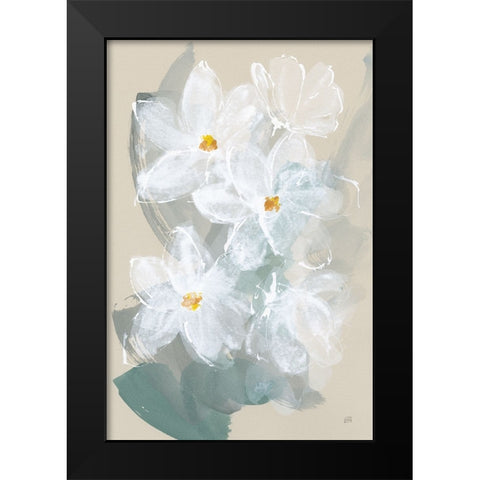 Narcissus II Black Modern Wood Framed Art Print by Paschke, Chris