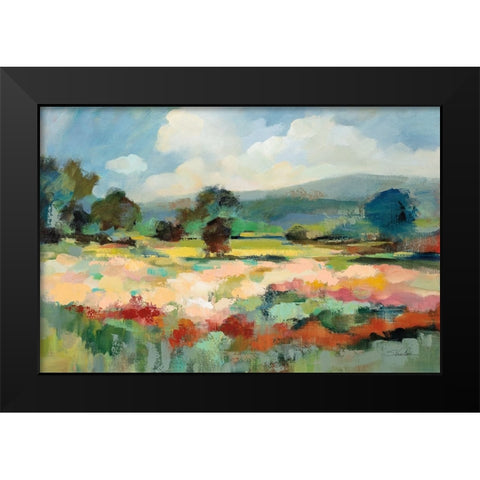 Before the Summer Rain Black Modern Wood Framed Art Print by Vassileva, Silvia