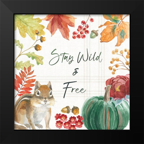 Wooded Harvest VI Black Modern Wood Framed Art Print by Grove, Beth