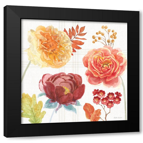 Wooded Harvest VIII Black Modern Wood Framed Art Print by Grove, Beth