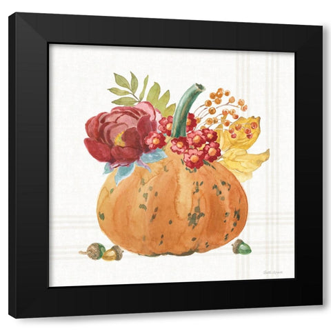Wooded Harvest XI Black Modern Wood Framed Art Print with Double Matting by Grove, Beth