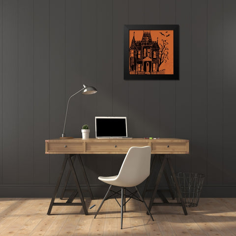 Haunted IV Black Modern Wood Framed Art Print by Tavoletti, Anne