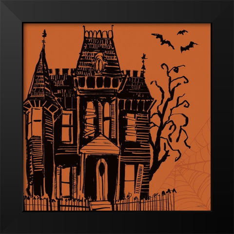 Haunted IV Black Modern Wood Framed Art Print by Tavoletti, Anne