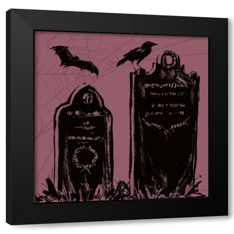 Haunted VIII Black Modern Wood Framed Art Print by Tavoletti, Anne