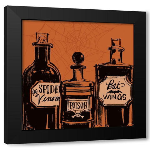 Haunted IX Black Modern Wood Framed Art Print by Tavoletti, Anne