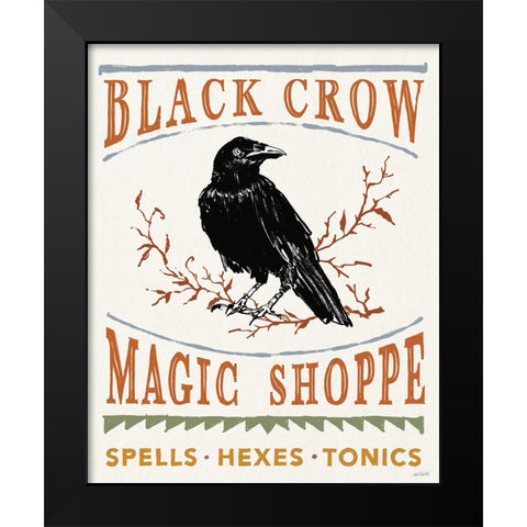 Haunted III Color Black Modern Wood Framed Art Print by Tavoletti, Anne