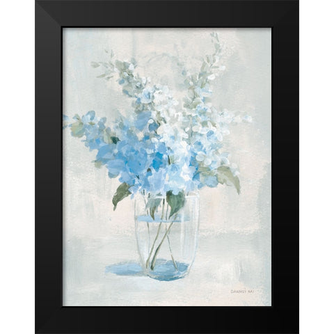 Vintage Bouquet II Black Modern Wood Framed Art Print by Nai, Danhui