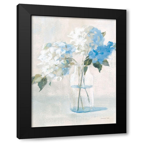 Vintage Bouquet III Black Modern Wood Framed Art Print by Nai, Danhui
