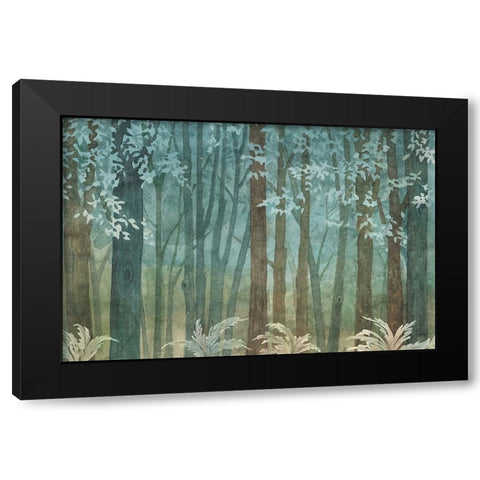 Woodland Love I Rustic Black Modern Wood Framed Art Print by Grove, Beth