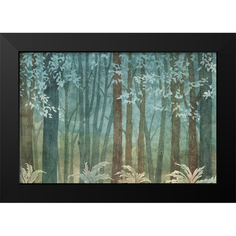 Woodland Love I Rustic Black Modern Wood Framed Art Print by Grove, Beth