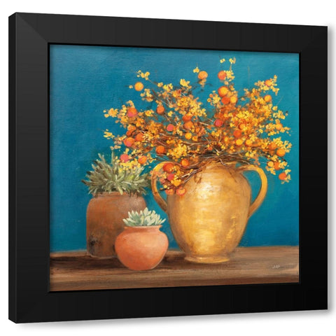 Richness of Life I Black Modern Wood Framed Art Print by Purinton, Julia