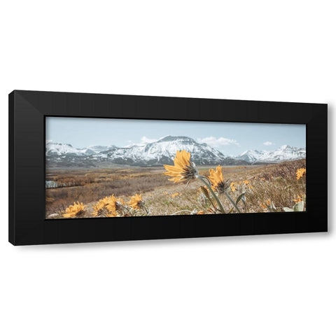 Crop Black Modern Wood Framed Art Print by Larson, Nathan