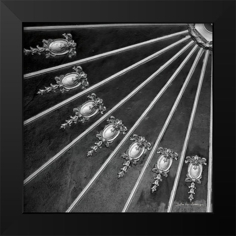 Architectural Design III Black Modern Wood Framed Art Print by Van Swearingen, Debra
