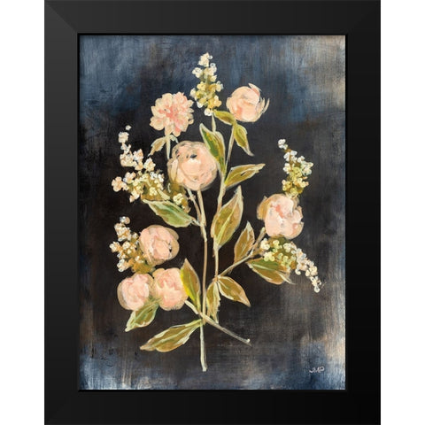 Fleeting Blooms II Black Modern Wood Framed Art Print by Purinton, Julia