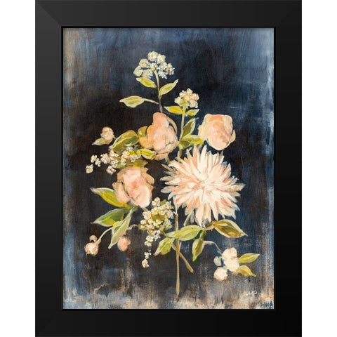 Fleeting Blooms III Black Modern Wood Framed Art Print by Purinton, Julia