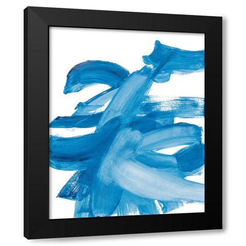 Expressive III Black Modern Wood Framed Art Print by Purinton, Julia