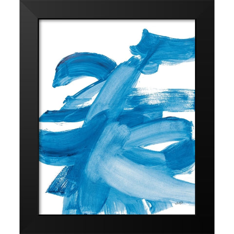 Expressive III Black Modern Wood Framed Art Print by Purinton, Julia