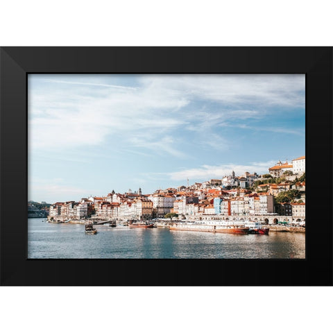 Porto III Black Modern Wood Framed Art Print by Marshall, Laura