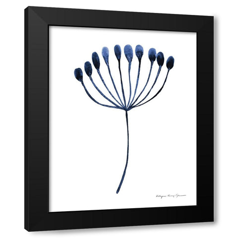 Silhouette of Nature III Black Modern Wood Framed Art Print with Double Matting by Kucwaj-Tybur, Kasia