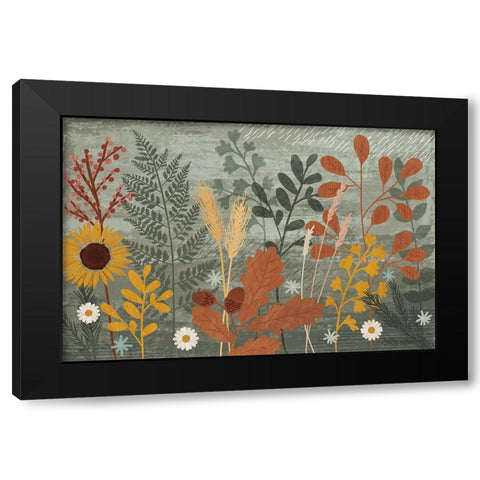 Harvest Craze I Black Modern Wood Framed Art Print by Charron, Veronique