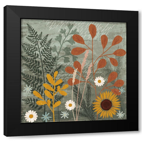 Harvest Craze II Black Modern Wood Framed Art Print by Charron, Veronique