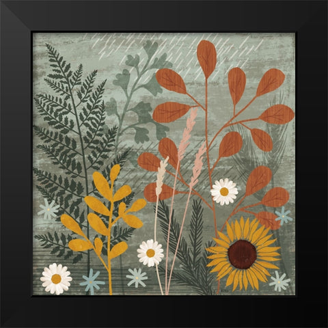 Harvest Craze II Black Modern Wood Framed Art Print by Charron, Veronique