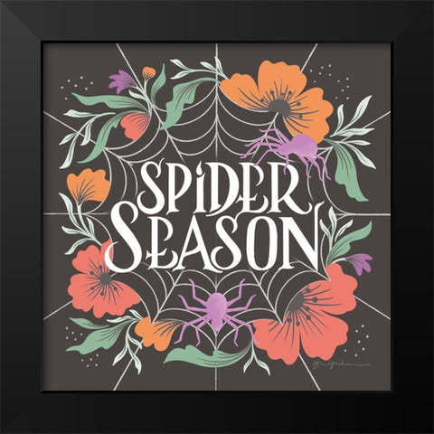 Dark Side VI Black Modern Wood Framed Art Print by Graham, Gia