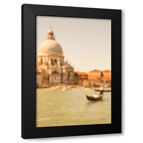 Essence of Venice I Black Modern Wood Framed Art Print by Aledanda