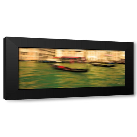 Essence of Venice II Black Modern Wood Framed Art Print by Aledanda