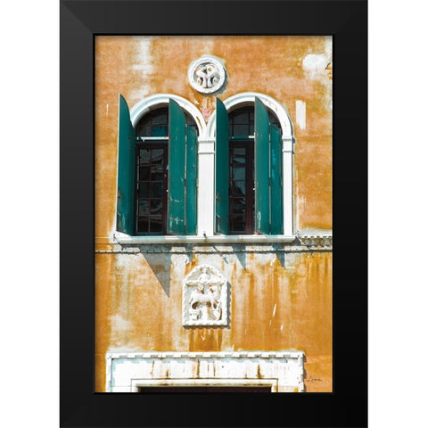 Venice Architecture I Black Modern Wood Framed Art Print by Aledanda